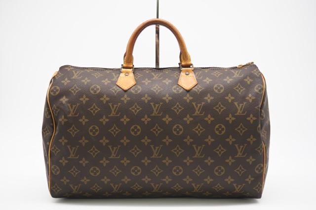 ★3日以内返品可★ LOUIS VUITTON ルイ ヴィトン M41522 モノグラム スピーディ40 ブラウン ハンドバッグ