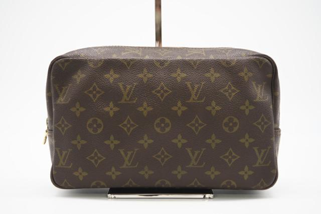 ★3日以内返品可★ LOUIS VUITTON ルイ ヴィトン M47522 モノグラム トゥルース トワレット28 ブラウン セカンドバッグ