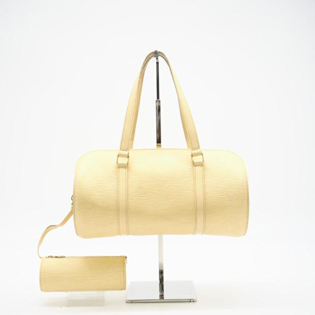 ★3日以内返品可★ LOUIS VUITTON ルイ ヴィトン M5222A エピ スフロ ヴァニラ イエロー ハンドバッグ