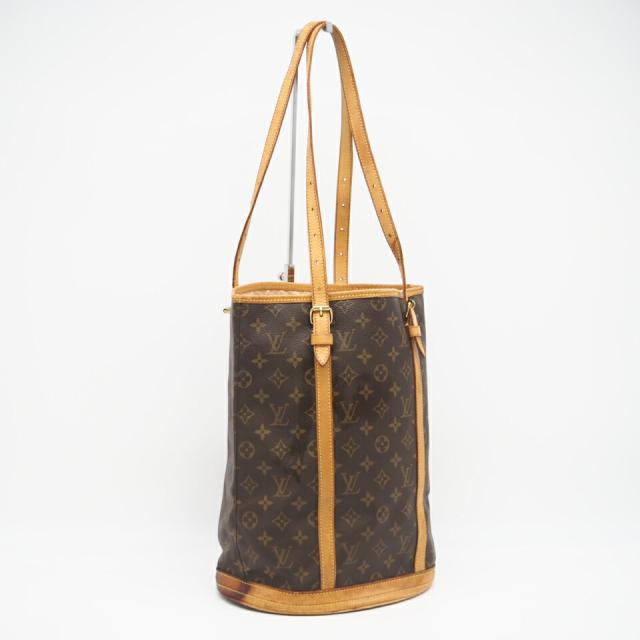 ★3日以内返品可★ LOUIS VUITTON ルイ ヴィトン M42236 モノグラム バケットGM ブラウン ハンドバッグ
