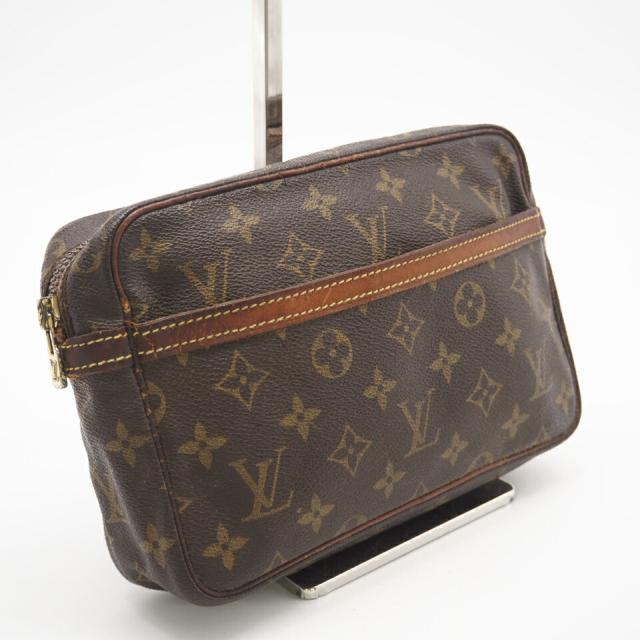 ★3日以内返品可★ LOUIS VUITTON ルイ ヴィトン M51847 モノグラム コンピエーニュ23 ブラウン セカンドバッグ
