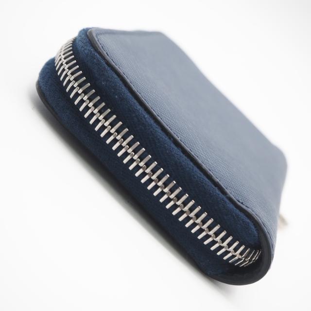 ★3日以内返品可★ 美品 PRADA プラダ サフィアーノ トライアングルロゴ コインケース 2MM003_QHH_F0016 コインケース ネイビー サフィアーノ メンズ_8