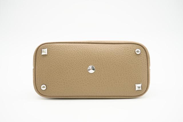 ★3日以内返品可★ 美品 MAISON MARGIELA メゾンマルジェラ レザー 5AC ミニバッグ S56WG0082 ハンドバッグ ベージュ レザー レディース_5