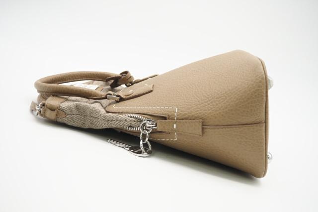 ★3日以内返品可★ 美品 MAISON MARGIELA メゾンマルジェラ レザー 5AC ミニバッグ S56WG0082 ハンドバッグ ベージュ レザー レディース_7