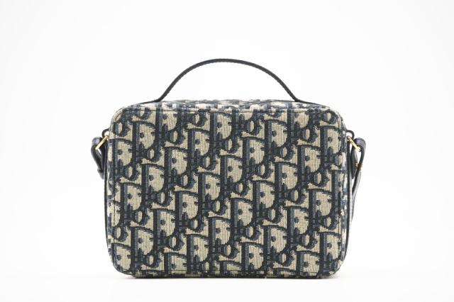 ★3日以内返品可★ 美品 Christian Louboutin クリスチャンルブタン キャンバス OBLIQUE 30 モンテーニュ ショルダーバッグ S2141UTZQ 2wayショルダーバッグ ネイビー キャンバス レディース_3