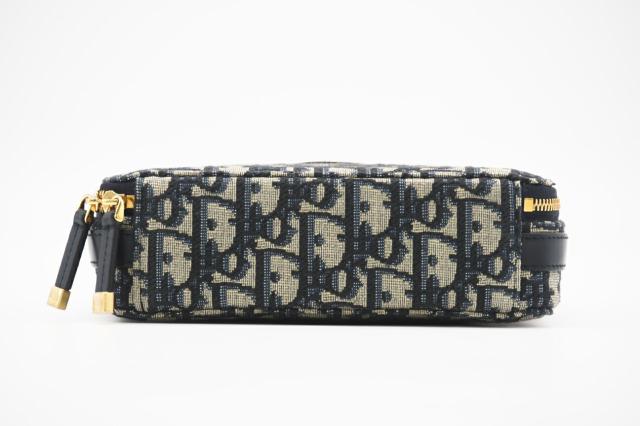 ★3日以内返品可★ 美品 Christian Louboutin クリスチャンルブタン キャンバス OBLIQUE 30 モンテーニュ ショルダーバッグ S2141UTZQ 2wayショルダーバッグ ネイビー キャンバス レディース_6
