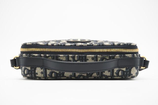 ★3日以内返品可★ 美品 Christian Louboutin クリスチャンルブタン キャンバス OBLIQUE 30 モンテーニュ ショルダーバッグ S2141UTZQ 2wayショルダーバッグ ネイビー キャンバス レディース_7
