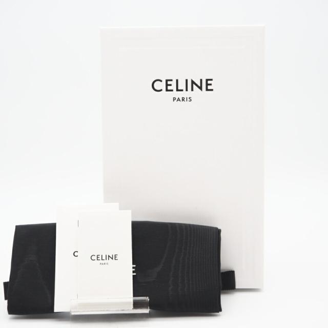 ★3日以内返品可★ 極美品 CELINE セリーヌ トリオンフ レザー フォンホルダー 10G333FQD-38SI ショルダーバッグ ブラック レザー レディース_12