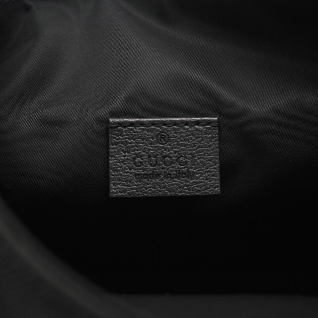 ★3日以内返品可★ 極美品 GUCCI グッチ GGナイロン オフザグリット 643858 ショルダーバッグ ブラック ナイロン レディース_10