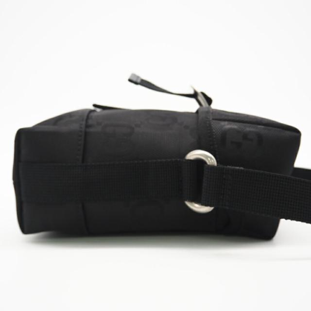 ★3日以内返品可★ 極美品 GUCCI グッチ GGナイロン オフザグリット 643858 ショルダーバッグ ブラック ナイロン レディース_5