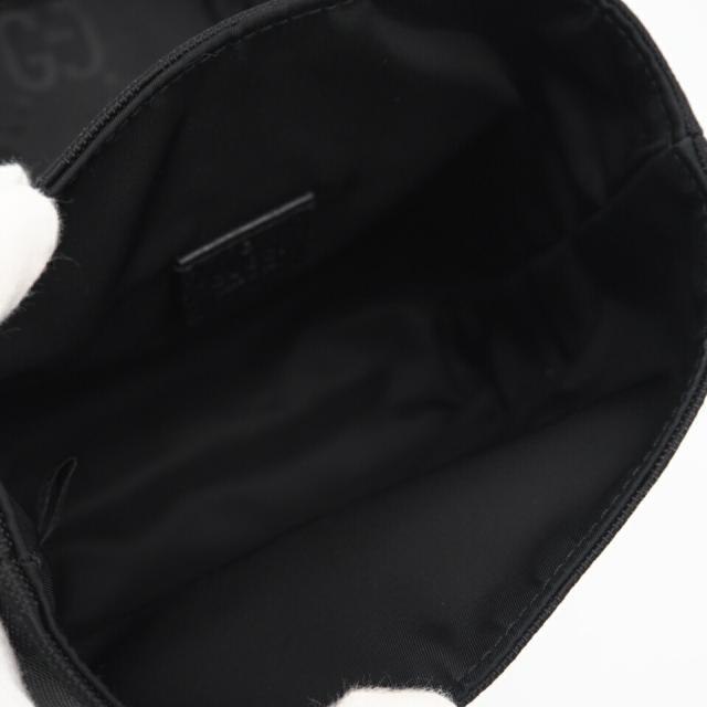 ★3日以内返品可★ 極美品 GUCCI グッチ GGナイロン オフザグリット 643858 ショルダーバッグ ブラック ナイロン レディース_9
