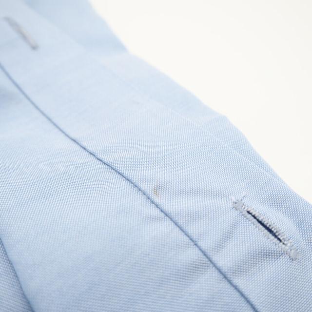 ★3日以内返品可★ 極美品 MAISON MARGIELA メゾンマルジェラ オーガニックコットン 20AW コットン シャツ 39 39 S50DL0448 長袖シャツ ブルー コットン メンズ