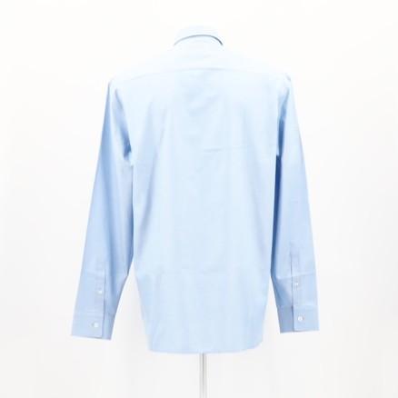 ★3日以内返品可★ 極美品 MAISON MARGIELA メゾンマルジェラ オーガニックコットン 20AW コットン シャツ 39 39 S50DL0448 長袖シャツ ブルー コットン メンズ