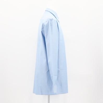 ★3日以内返品可★ 極美品 MAISON MARGIELA メゾンマルジェラ オーガニックコットン 20AW コットン シャツ 39 39 S50DL0448 長袖シャツ ブルー コットン メンズ