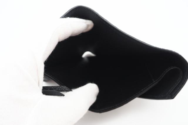 ★3日以内返品可★ 極美品 LOUIS VUITTON ルイ・ヴィトン アンプラント ポルトフォイユヴィクトリーヌ M64060 三つ折り財布 ブラック カーフレザー レディース_10