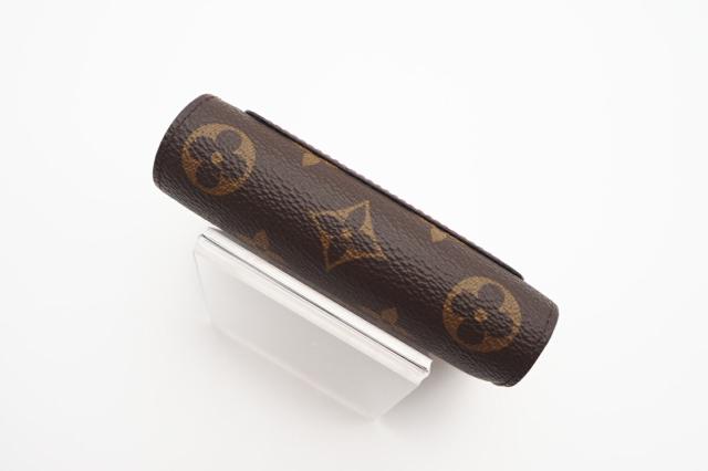 ★3日以内返品可★ 美品 LOUIS VUITTON ルイ・ヴィトン モノグラム ポルトフォイユ ルー フューシャ M82377 二つ折り財布 ブラウン レッド コーティングキャンバス レディース