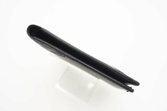 ★3日以内返品可★ 美品 Berluti ベルルッティ カリグラフィ マコレ パッチワーク ウォレット MAKORE_II-JOUR-B1 二つ折り財布 ダークグレー シルバー レザー メンズ_4