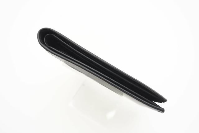 ★3日以内返品可★ 美品 Berluti ベルルッティ カリグラフィ マコレ パッチワーク ウォレット MAKORE_II-JOUR-B1 二つ折り財布 ダークグレー シルバー レザー メンズ_5
