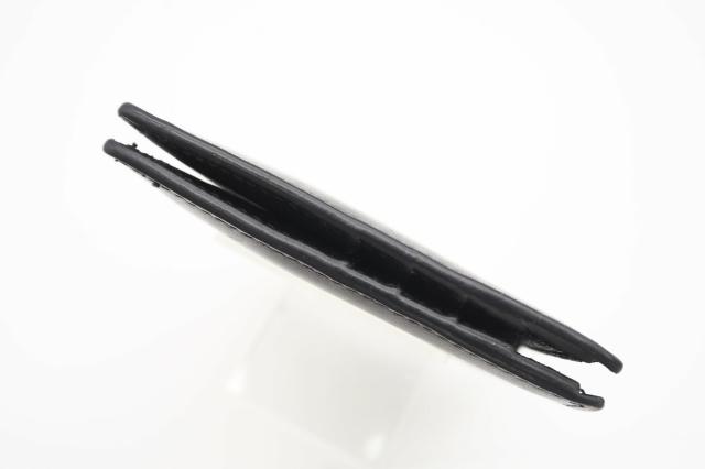 ★3日以内返品可★ 美品 Berluti ベルルッティ カリグラフィ マコレ パッチワーク ウォレット MAKORE_II-JOUR-B1 二つ折り財布 ダークグレー シルバー レザー メンズ_7