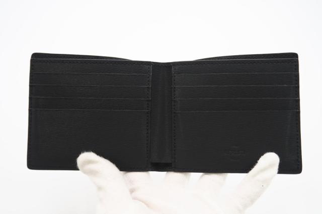 ★3日以内返品可★ 美品 Berluti ベルルッティ カリグラフィ マコレ パッチワーク ウォレット MAKORE_II-JOUR-B1 二つ折り財布 ダークグレー シルバー レザー メンズ_8