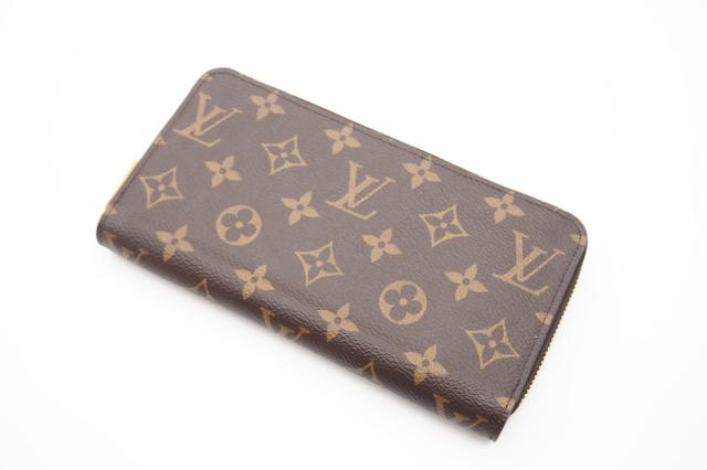 ★3日以内返品可★ 極美品 LOUIS VUITTON ルイ・ヴィトン モノグラム ジッピーウォレット M42616 長財布 ブラウン ベージュ コーティングキャンバス レディース_2