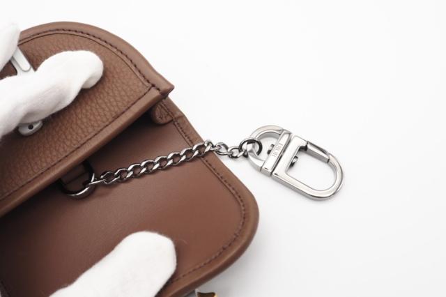 ★3日以内返品可★ 極美品 Dior ディオール ギャロップ レザー AirPods ケース 2ADKH343SOM コインケース ブラウン レザー レディース_8