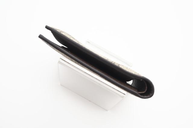 ★3日以内返品可★ 極美品 BALENCIAGA バレンシアガ ザ ハッカープロジェクト グッチ×バレンシアガ PVC×レザー コンパクトウォレット 680403 二つ折り財布 ベージュ コーティングキャンバス レザー メンズ_5