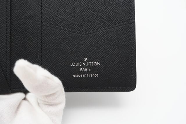 ★3日以内返品可★ 極美品 LOUIS VUITTON ルイ・ヴィトン グラフィット オーガナイザードゥポッシュ N60431 カードケース ブラック コーティングキャンバス メンズ_9