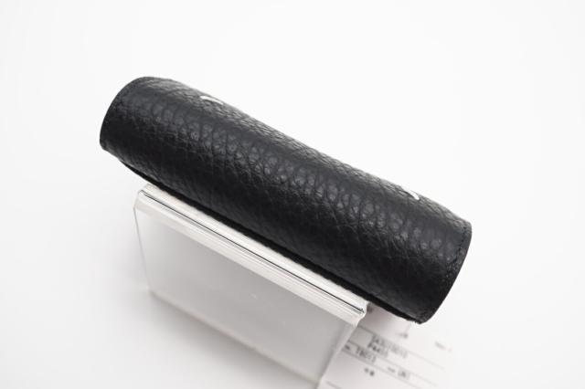 ★3日以内返品可★ 極美品 MAISON MARGIELA メゾンマルジェラ グレインレザー スリーフォールドウォレット SA3UI0010 三つ折り財布 ブラック レザー グレインレザー レディース_4
