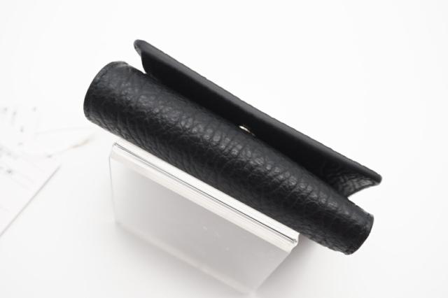★3日以内返品可★ 極美品 MAISON MARGIELA メゾンマルジェラ グレインレザー スリーフォールドウォレット SA3UI0010 三つ折り財布 ブラック レザー グレインレザー レディース_5