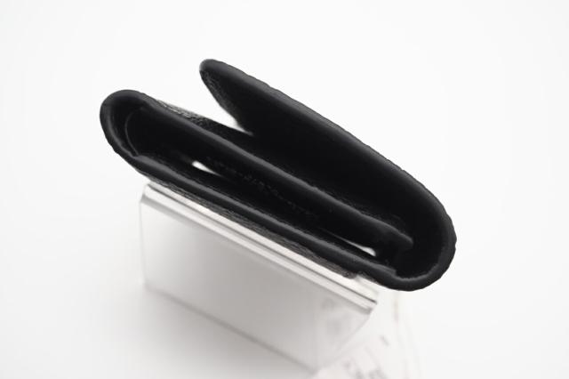 ★3日以内返品可★ 極美品 MAISON MARGIELA メゾンマルジェラ グレインレザー スリーフォールドウォレット SA3UI0010 三つ折り財布 ブラック レザー グレインレザー レディース_7