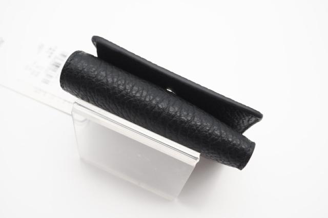 ★3日以内返品可★ 極美品 MAISON MARGIELA メゾンマルジェラ グレインレザー スリーフォールドウォレット SA3UI0010 三つ折り財布 ブラック レザー グレインレザー レディース_5