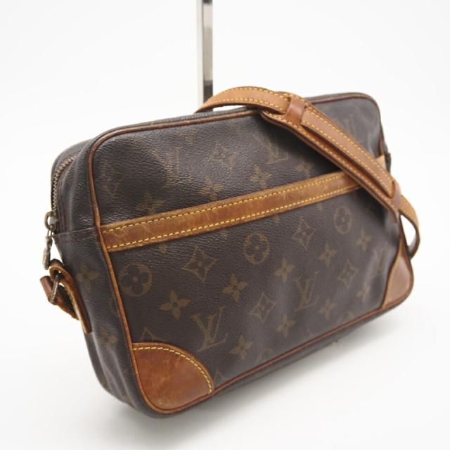 ★3日以内返品可★ LOUIS VUITTON ルイ・ヴィトン モノグラム トロカデロPM M51274 ショルダーバッグ ブラウン コーティングキャンバス レディース