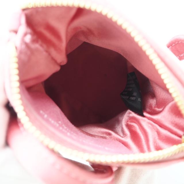 ★3日以内返品可★ 美品 MAISON MARGIELA メゾンマルジェラ サテン ラインストーン 5AC CINEMA INFERNO BABY SB2WG0006 2wayショルダーバッグ ピンク ラインストーン ナイロン レディース_9