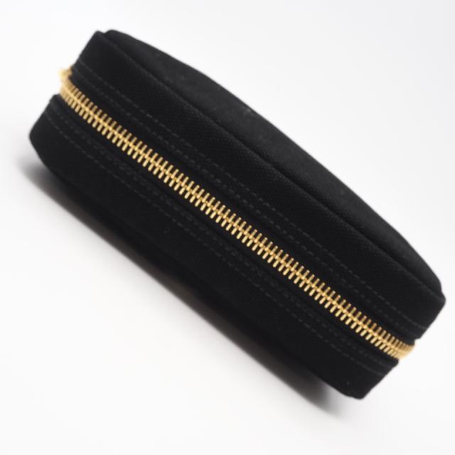★3日以内返品可★ 極美品 PRADA プラダ キャンバス カナパロゴ ポーチ NERO 1NA021 ポーチ ブラック・ホワイト キャンバス レディース_3