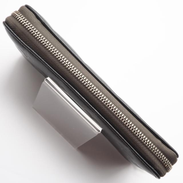 ★3日以内返品可★ 美品 LOUIS VUITTON ルイ・ヴィトン モノグラム ラムレザー ジッピーウォレット M81763 長財布 シルバー グレー レザー レディース_4