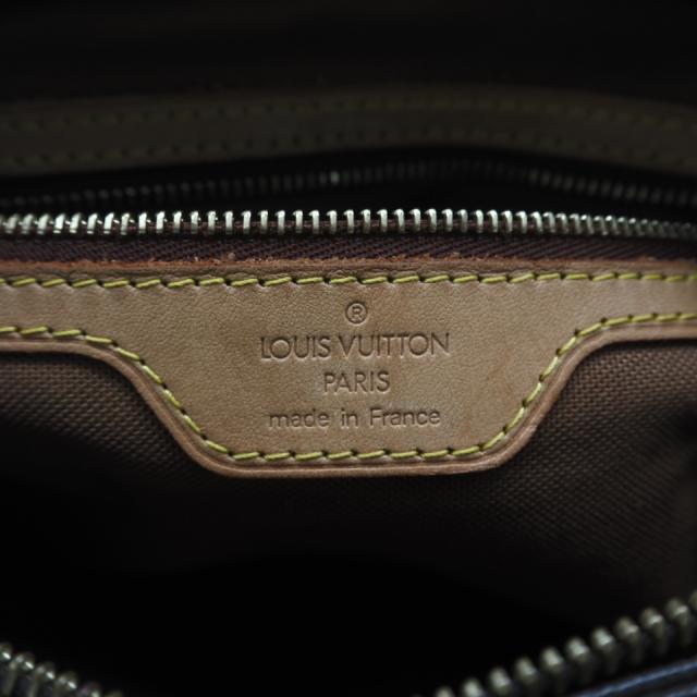 ★3日以内返品可★ LOUIS VUITTON ルイ・ヴィトン モノグラム カバピアノ M51148 ハンドバッグ ブラウン コーティングキャンバス レザー レディース