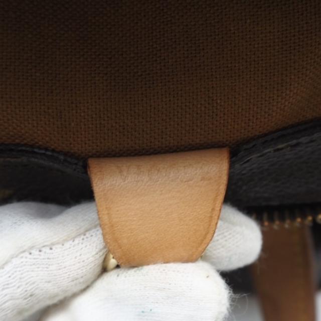 ★3日以内返品可★ LOUIS VUITTON ルイ・ヴィトン モノグラム カバピアノ M51148 ハンドバッグ ブラウン コーティングキャンバス レザー レディース