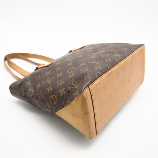 ★3日以内返品可★ LOUIS VUITTON ルイ・ヴィトン モノグラム カバピアノ M51148 ハンドバッグ ブラウン コーティングキャンバス レザー レディース