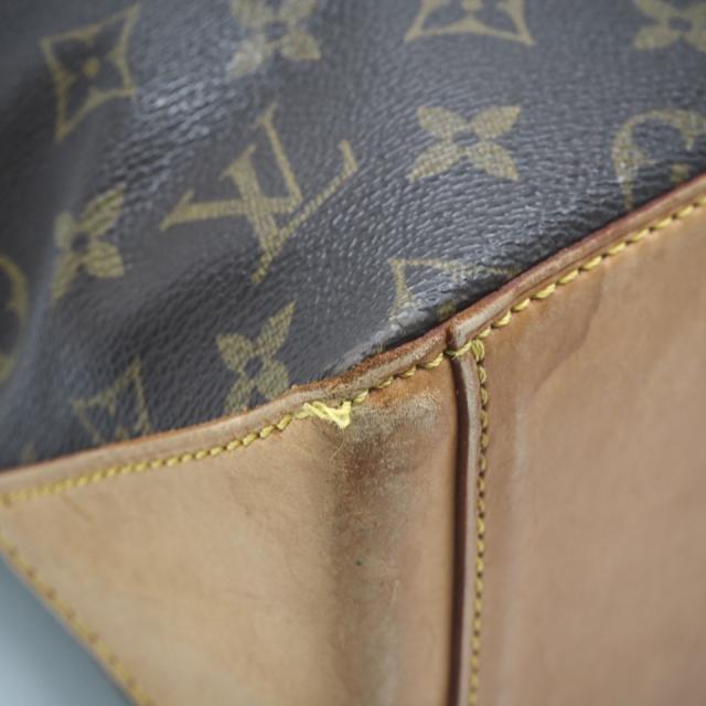 ★3日以内返品可★ LOUIS VUITTON ルイ・ヴィトン モノグラム カバピアノ M51148 ハンドバッグ ブラウン コーティングキャンバス レザー レディース