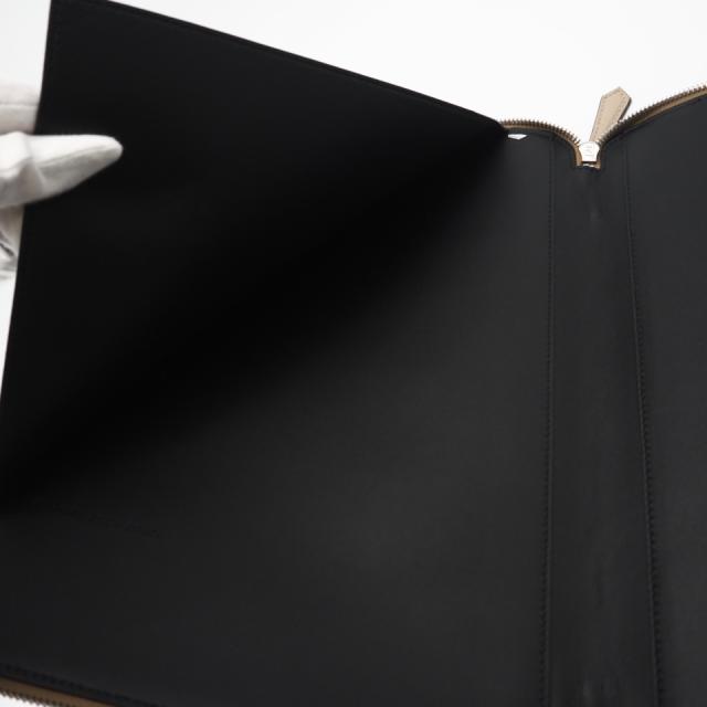 ★3日以内返品可★ 美品 FENDI フェンディ フェンディロゴ レザー クラッチバッグ 7N0167 クラッチバッグ ベージュ レザー メンズ_10
