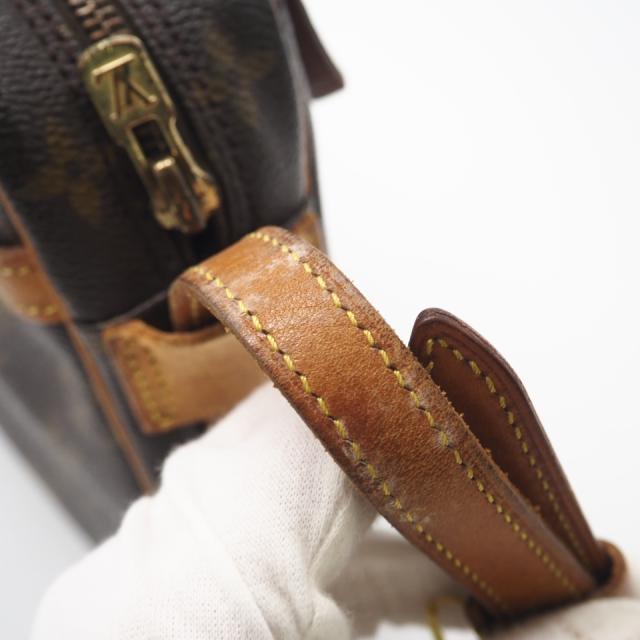 ★3日以内返品可★ LOUIS VUITTON ルイ・ヴィトン モノグラム ジュヌフィーユ25 M51226 ショルダーバッグ ブラウン コーティングキャンバス レディース_10