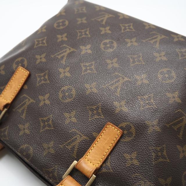 ★3日以内返品可★ LOUIS VUITTON ルイ・ヴィトン モノグラム カバピアノ M51148 ハンドバッグ ブラウン コーティングキャンバス レザー レディース
