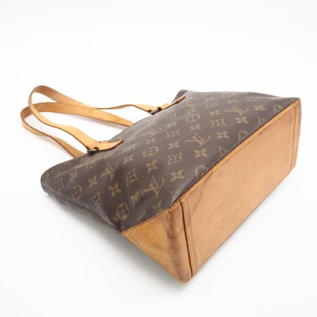 ★3日以内返品可★ LOUIS VUITTON ルイ・ヴィトン モノグラム カバピアノ M51148 ハンドバッグ ブラウン コーティングキャンバス レザー レディース