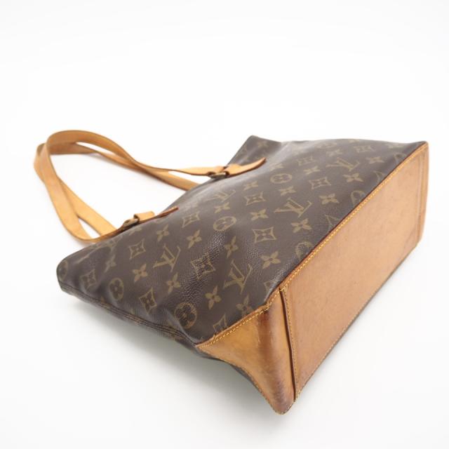 ★3日以内返品可★ LOUIS VUITTON ルイ・ヴィトン モノグラム カバピアノ M51148 ハンドバッグ ブラウン コーティングキャンバス レザー レディース