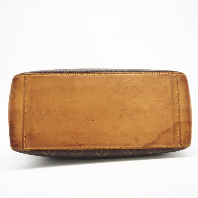 ★3日以内返品可★ LOUIS VUITTON ルイ・ヴィトン モノグラム カバピアノ M51148 ハンドバッグ ブラウン コーティングキャンバス レザー レディース