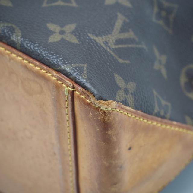 ★3日以内返品可★ LOUIS VUITTON ルイ・ヴィトン モノグラム カバピアノ M51148 ハンドバッグ ブラウン コーティングキャンバス レザー レディース