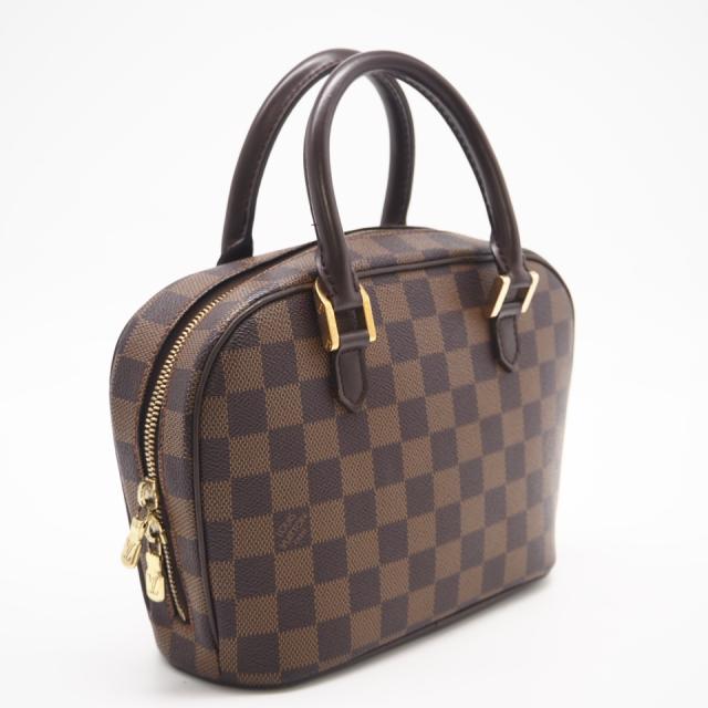 ★3日以内返品可★ LOUIS VUITTON ルイ・ヴィトン ダミエ サリアミニ N51286 ハンドバッグ ブラウン コーティングキャンバス レザー レディース