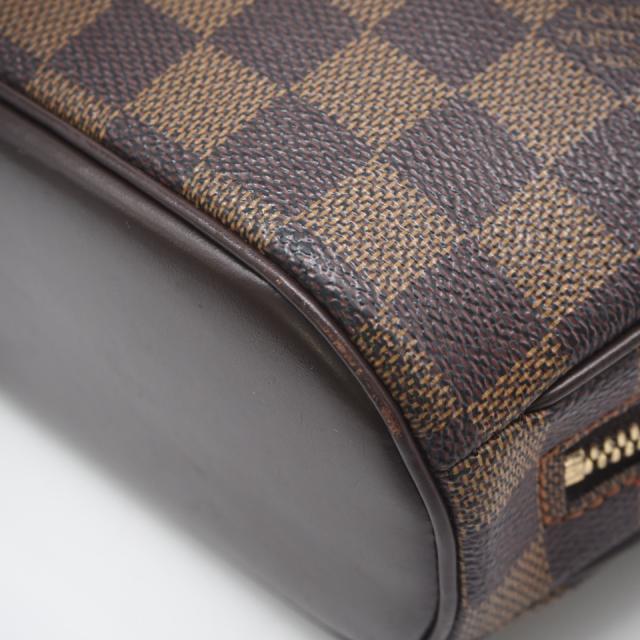 ★3日以内返品可★ LOUIS VUITTON ルイ・ヴィトン ダミエ サリアミニ N51286 ハンドバッグ ブラウン コーティングキャンバス レザー レディース_9