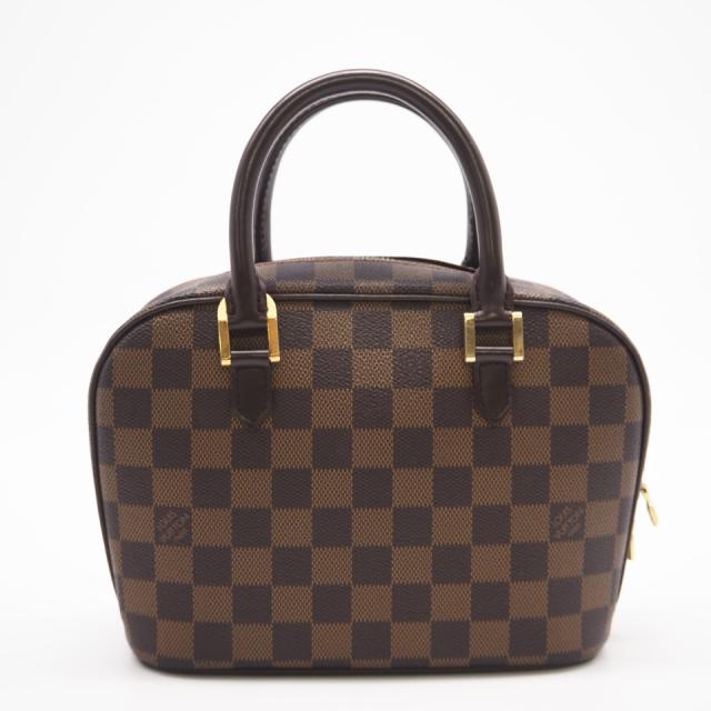 ★3日以内返品可★ LOUIS VUITTON ルイ・ヴィトン ダミエ サリアミニ N51286 ハンドバッグ ブラウン コーティングキャンバス レザー レディース_2